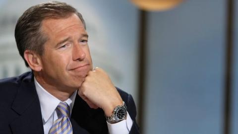 Brian Williams at the NBC studios June 22, 2008 in Washington, DC. (Alex Wong/Getty Images for Meet the Press)