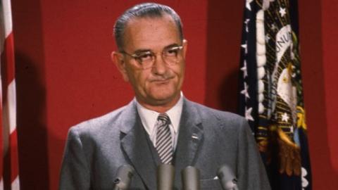 President Lyndon Baines Johnson (c. 1965) (Keystone/Getty Images)