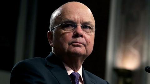 Former CIA Director Gen. Michael Hayden (Ret.) testifies during a hearing before Senate Armed Services Committee August 4, 2015 on Capitol Hill in Washington, DC. (Alex Wong/Getty Images)