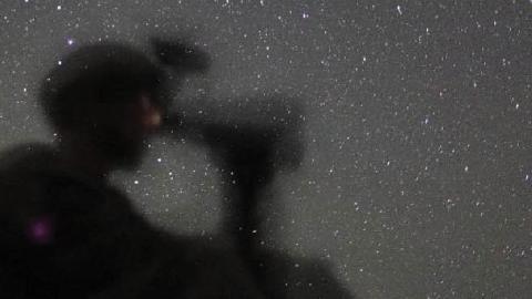 A U.S. soldier in Kandahar province, Afghanistan, April 2010
