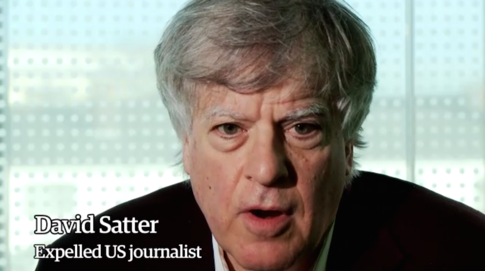 US Journalist David Satter on his Expulsion from Russia: 'I Was Told My ...