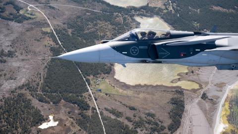 NATO Sweden Finland Air Force Fighter Jet Baltics Gotland