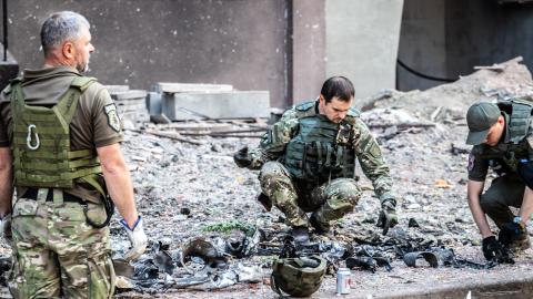 Kyiv Ukraine Russian Shelling