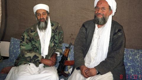 Osama bin Laden and Ayman al-Zawahiri