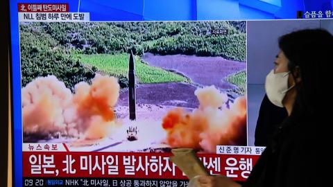 North Korean Missile Test November 2022