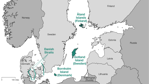 Baltic Islands Map