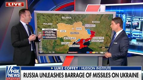 Senior fellow for foreign policy and defense at the Hudson Institute Luke Coffey unpacks the ongoing war in Ukraine as Russia amplifies missile barrage on Ukrainian cities.