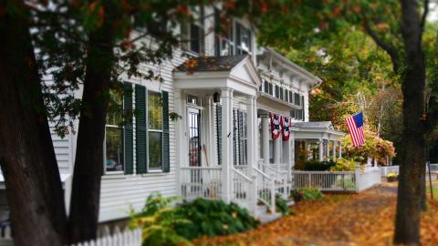 A home in Vermont. (Unsplash)