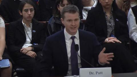 Dan Patt Testimony House Armed Services Committee Software