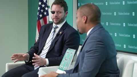 Representative Dan Crenshaw joined Hudson Media Fellow Jeremy Hunt for a conversation about the critical foreign aid package that recently passed both chambers of Congress.