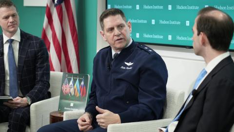 a.	Tim Walton and Dan Patt welcomed Major General Joseph Kunkel to discuss how the Air Force can generate adaptive airpower at scale.