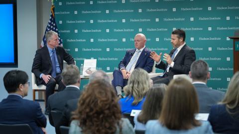 Senators Mark Kelly and Todd Young announced at Hudson that they are  reintroducing the SHIPS Act to the Senate floor. https://www.dropbox.com/scl/fi/xhp2zdw4esr7pi5wsnvba/DSC07075.jpg? rlkey=pszsau4cbm6z7i44zmf4dhv6r&st=wx451xhm&dl=0 https://www.dropbox.com/scl/fi/qr87a4a3deyd2g9f9vuvz/DSC07012.jpg? rlkey=kjg9ia6kfcgl34qejud26lrnn&st=gh83vluw&dl=0 Rebeccah Heinrichs hosted Jens Stoltenberg, former secretary general of  NATO, to examine the importance of economic security and alliance  cohesion. https://www