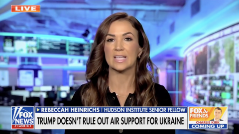 Rebeccah Heinrichs appears on Fox News to discuss the potential for trilateral peace talks between Presidents Donald Trump, Vladimir Putin, and Volodymyr Zelenskyy. She also examines what future United States security commitments to Ukraine might entail.