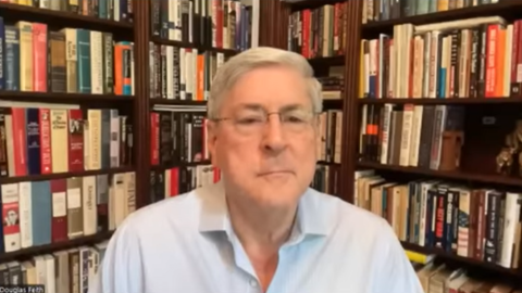 Douglas Feith appears on a UK Lawyers for Israel 