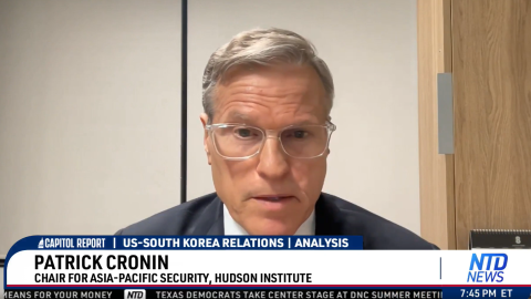 Patrick Cronin appears on NTD News Capital Report to discuss how serious South Korea's commitment is to investing in US shipbuilding.
