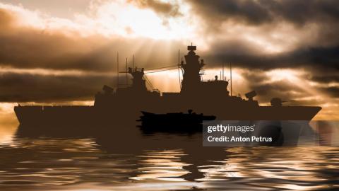 Use of uncrewed surface vessels in war
