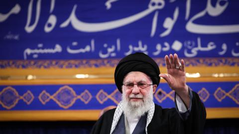 ran’s Supreme Leader Ali Khamenei speaks in Tehran, Iran, on January 03, 2026. (Getty Images) Share to Twitter