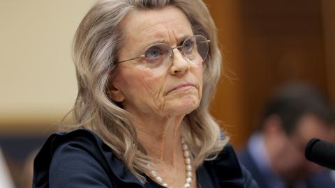 Member of the Finnish parliament Päivi Räsänen testifies at the US Capitol on February 4, 2026, in Washington, DC. (Getty Images)