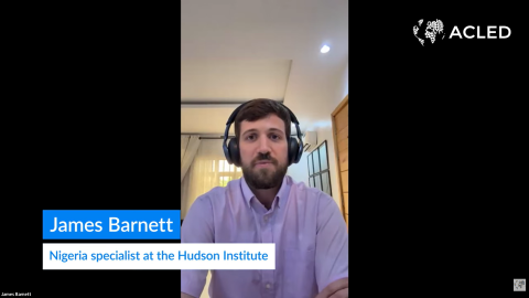 james barnett webinar ACLED