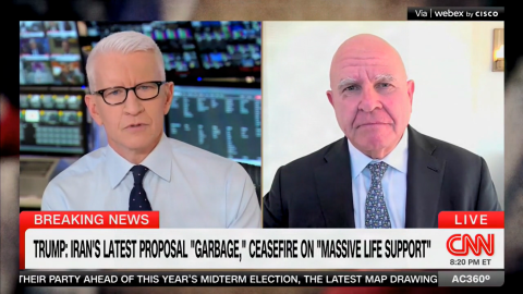 McMaster on CNN may 2026