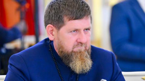 Ramzan Kadyrov, head of the Chechen Republic, is seen ahead of a meeting between Russian President Vladimir Putin and President of the United Arab Emirates Mohammed bin Zayed Al Nahyan in Moscow on January 29, 2026. (Getty Images)