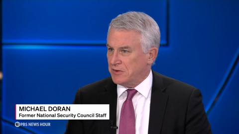 Doran on PBS NEwHours