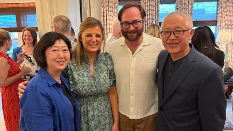 Ezra Jin and Michael Sobolik pictured together 
