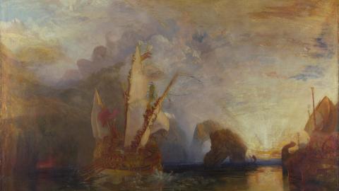 	 Ulysses deriding Polyphemus
