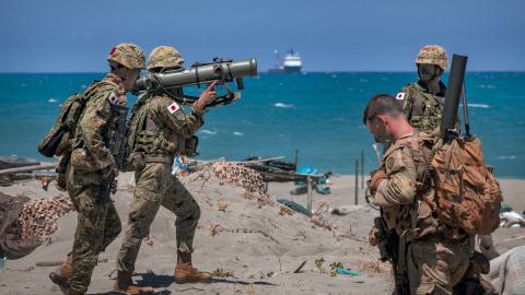 Japan Troops