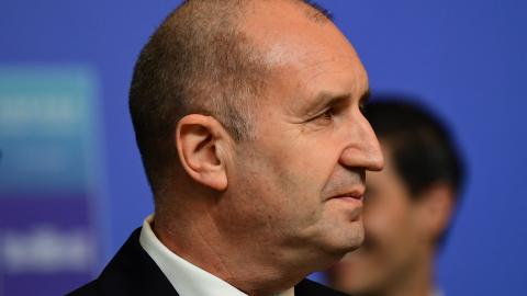Bulgaria's Prime Minister Rumen Radev attends the annual NATO summit in Ankara, Turkey, on July 8, 2026. (Getty Images)