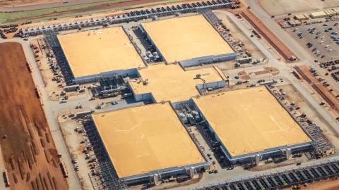 The Stargate Oracle AI data center campus is seen on August 26, 2026, in Abilene, Texas. (Getty Images)