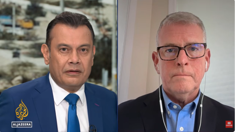 Brian Clark appears on Al Jazeera on August 17, 2026.