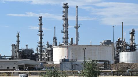 Suncor Refinery in Commerce City, Colorado, on Wednesday, July 12, 2023. (Getty Images)