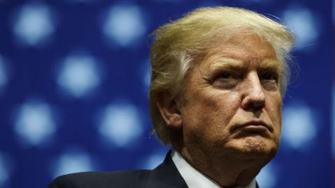 President-elect Donald Trump during a rally at the DeltaPlex Arena, December 9, 2016 in Grand Rapids, Michigan. (Drew Angerer/Getty Images)