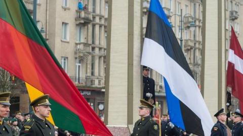 At the celebrations of the Independence Day in Lithuania, March 11, 2017. (Lithuania in NATO/Twitter)