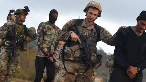 Florida National Guardsmen train local police in Barbados during Exercise Tradewinds, June 7, 2017