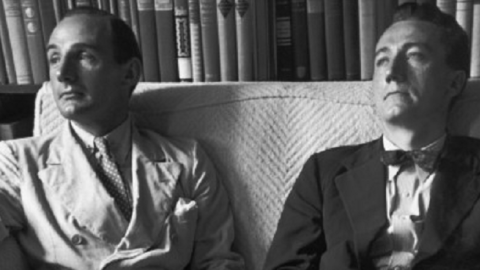 (Joseph and Stewart Alsop, New York, 1947, Henri Cartier Bresson)