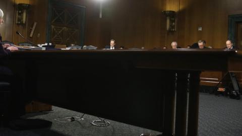 Federal Reserve Board Chair Janet Yellen testifies during a hearing before the Senate Banking, Housing and Urban Affairs Committee February 24, 2015 on Capitol Hill in Washington, DC. (Alex Wong/Getty Images)