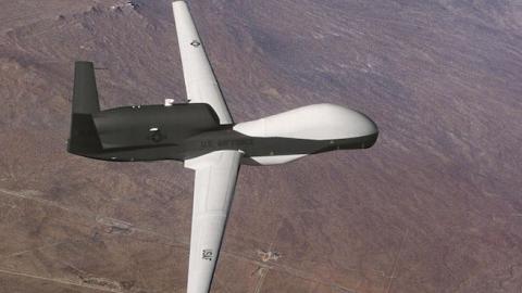 The Global Hawk unmanned aerial vehicle. (USAF/Getty Images)