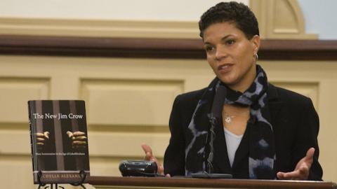 Michelle Alexander, author of "The New Jim Crow," speaks at the Miller Center Forum, December 3, 2010. (Miller Center/Flickr)