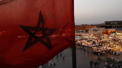 Place Jemaa El Fna (Djemaa El Fna), August 12, 2012. (Godong/UIG via Getty Images)