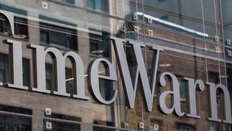 Time Warner Cable headquarters are seen in Columbus Circle on May 26, 2015 in New York City. (Andrew Burton/Getty Images)