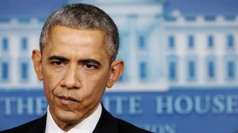 U.S. President Barack Obama during a news conference at the White House December 19, 2014 in Washington, DC. (Alex Wong/Getty Images)