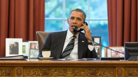 President Barack Obama in the Oval Office September 27, 2013 in Washington D.C. (Pete Souza/White House via Getty Images)