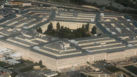 The Pentagon in Arlington, Virginia on April 23, 2015 (Photo by SAUL LOEB/AFP/Getty Images)