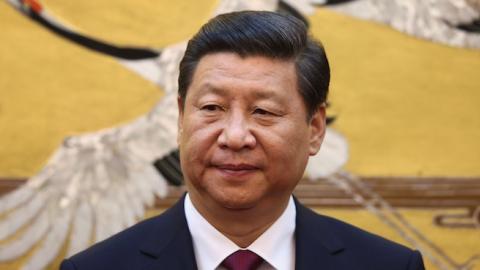 Chinese President Xi Jinping attends a signing ceremony with King Abdullah II bin Al Hussein of Jordan at the Great Hall of People on September 18, 2013 in Beijing, China. (Feng Li - Pool/Getty Images)