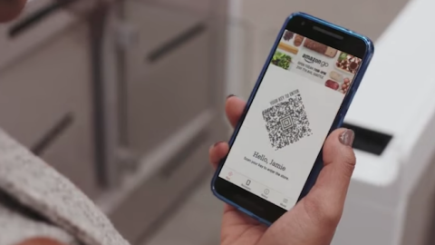 Screenshot from Amazon's Introducing Amazon Go video, December 5, 2016. (Amazon/YouTube)