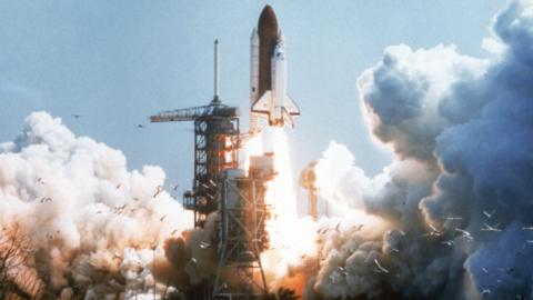 Space Shuttle taking off (Credit: Ro-Ma Stock Photography)