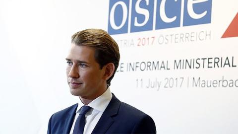 Sebastian Kurz at the OSCE Conference, July 11, 2017 (image credit: OSZE 2017 Mauerbach)