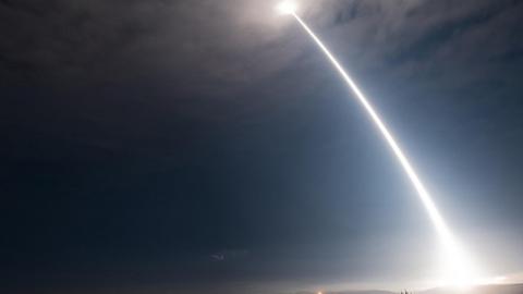 Minuteman III ICBM test, August 2, 2017 (U.S. Air Force)